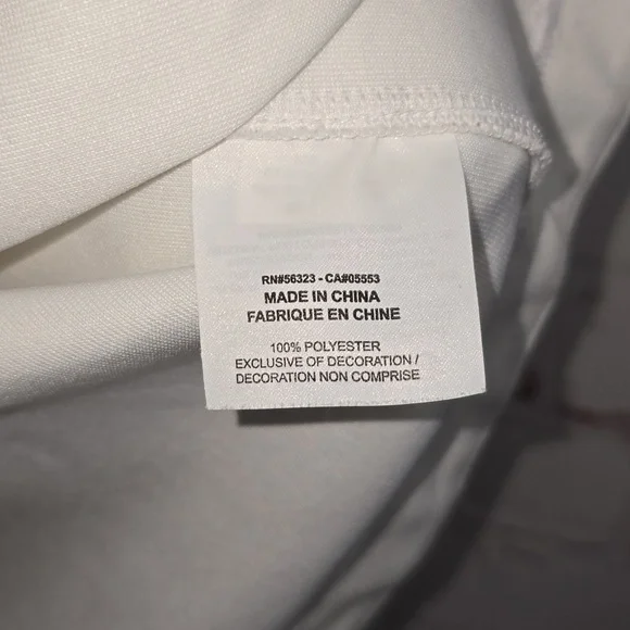 NIKE Pullover Hoodie Dri-Fit White Black Kangaroo Pouch Mens Size XXL - Picture 6 of 15